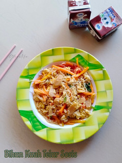 Foto resep Bihun Kuah Telur Sosis