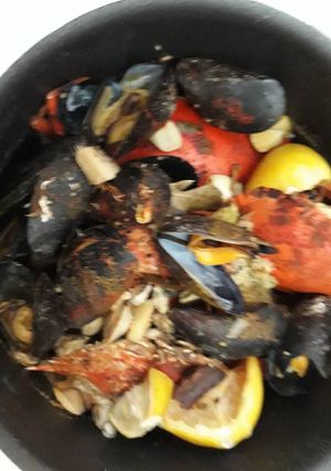 A picture of Mix seafood.