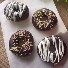 A picture of Instant Curd Donuts Without Yeast (Eggless).