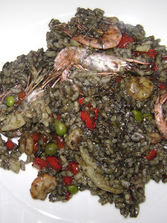 Una foto de Arroz Negro