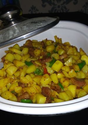 A picture of Easy potatoe sala.