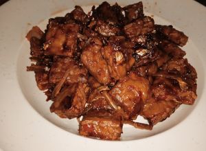 Gambar Soybean Tempeh anchovies in spicy chilli sauce✨
