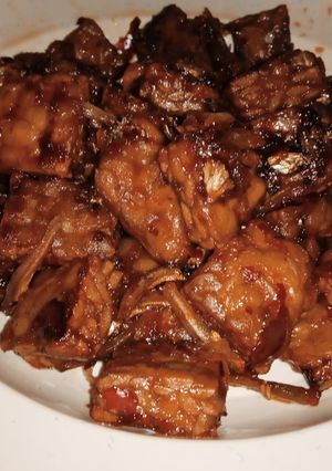 Gambar Soybean Tempeh anchovies in spicy chilli sauce✨