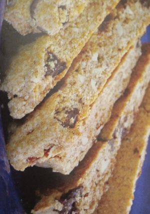 Una foto de Biscotti de avellanos y chocolate
