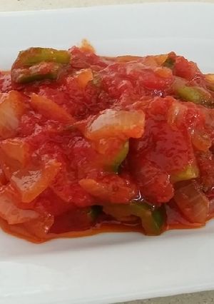 Una foto de Sofrito de tomate