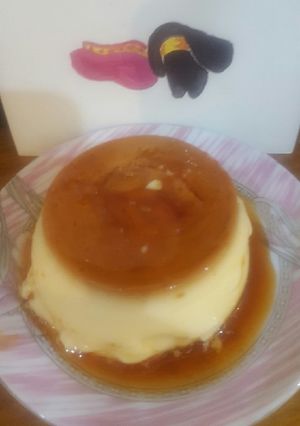 Hình của món Flan.