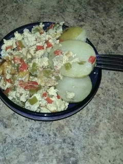 Una foto de Huevos pintos