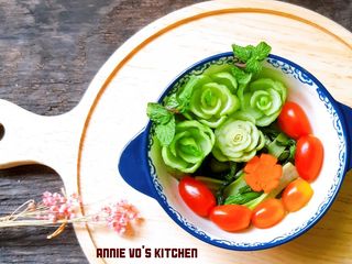 Cải thìa xào dầu hào chay