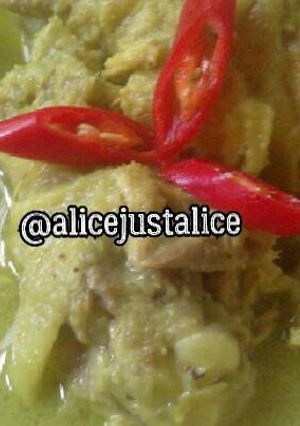 Foto resep Opor putih ayam kampung