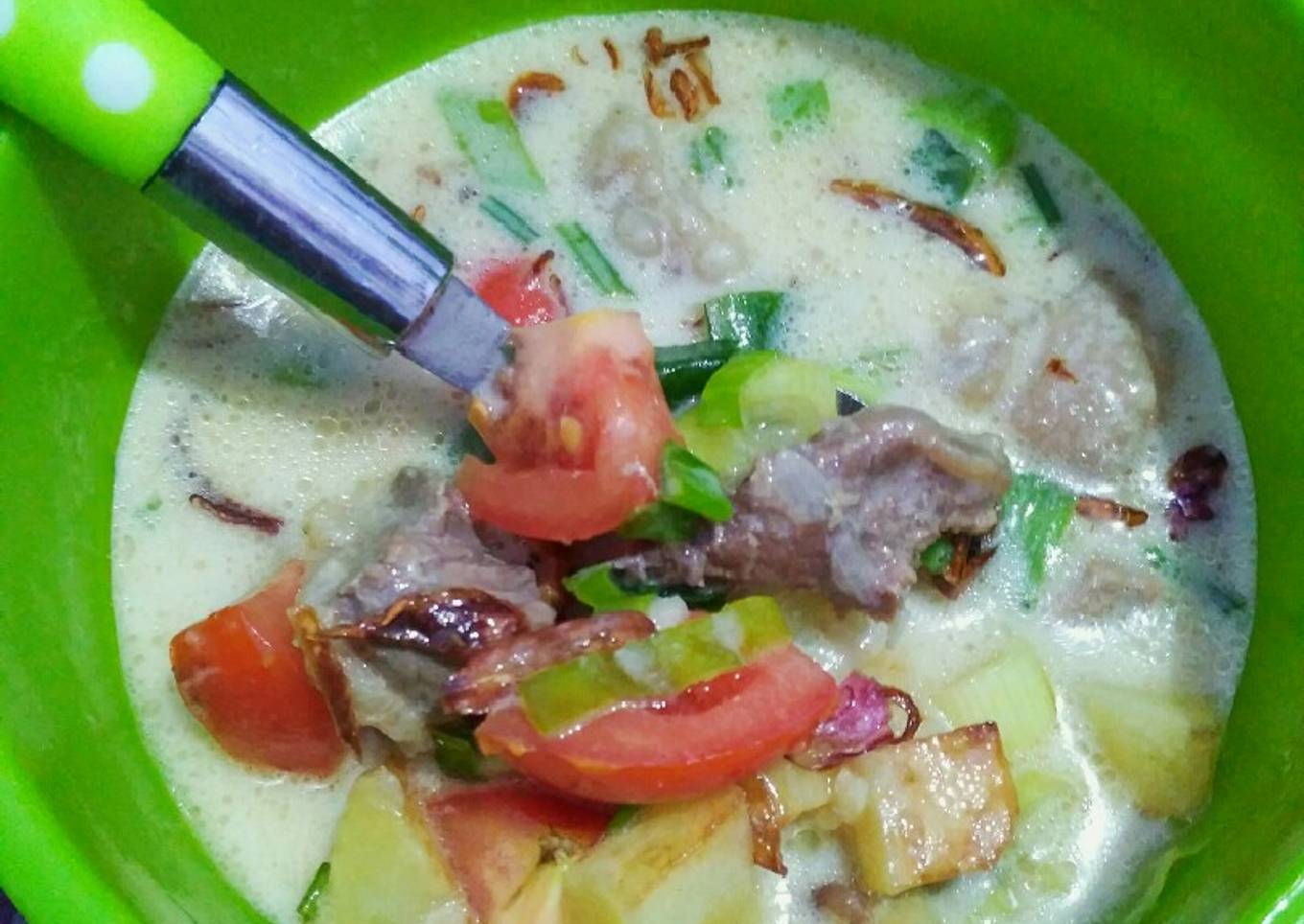 Soto betawi simple enak