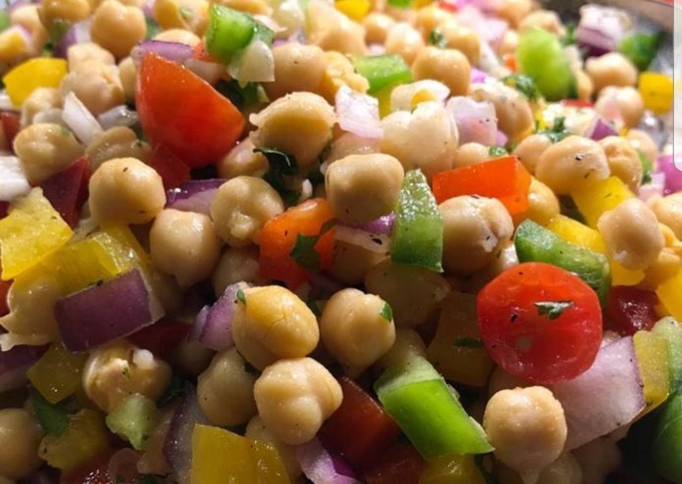 Chickpea salad