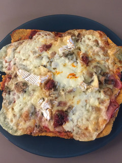 Une photo de Pizza à la patate douce 🍠 / sans gluten