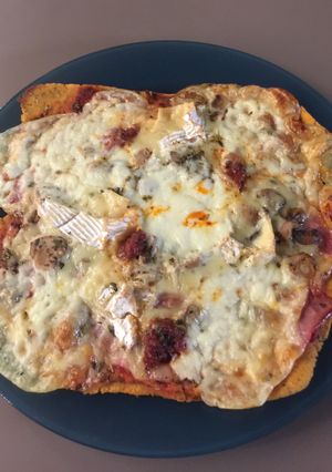 Une photo de Pizza à la patate douce 🍠 / sans gluten