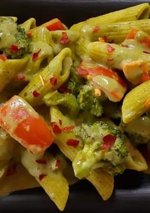 A picture of Diet Green Pasta.