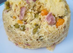 Une photo de Bowl cake salé