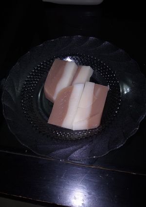 Foto resep Puding lapis simple
