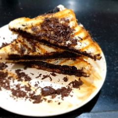 Chocolate Cheese Panini A picture of Chocolate Cheese Panini.