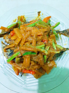 Foto resep Ikan kembung acar kuning