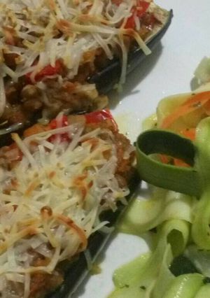Foto principal de Berenjenas rellenas​ de lentejas