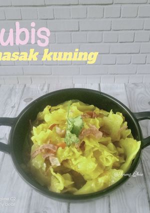 Foto resep Kubis(3) masak kuning