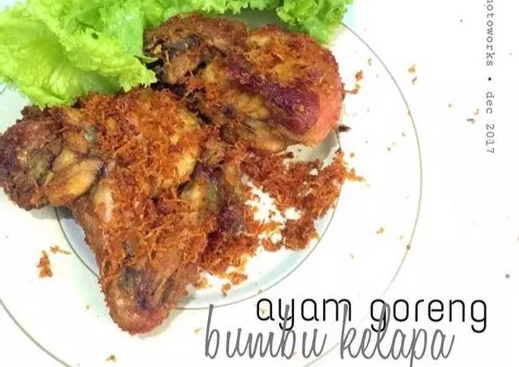 Ayam Goreng Bumbu Kelapa