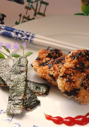 【元本山幸福廚房】海苔花枝排 的食譜成品照片