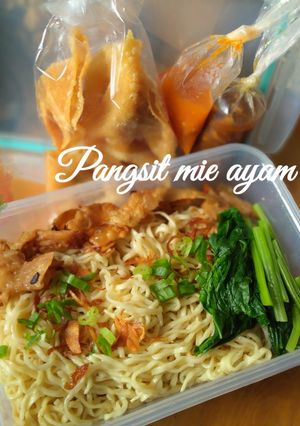 Foto resep Pangsit mie ayam