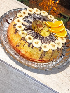 عکسی از دستور کیک پرتقالی