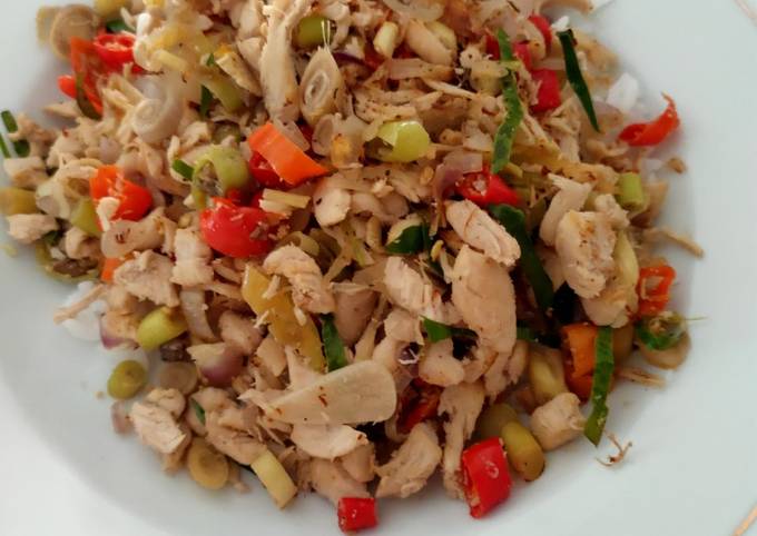 Resep Ayam geprek sambal matah diet oleh Brazeedha Yua - Cookpad