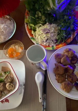 Hình của món Bún chả Hà Nội.