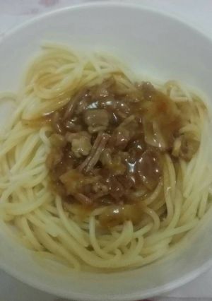 Foto resep Spagetti rasa lokal