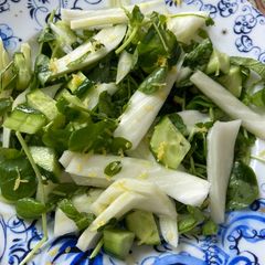 A picture of Fennel salad - vegan.