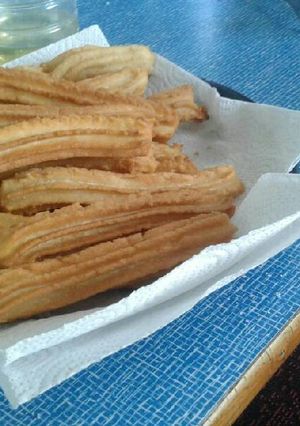 Una foto de Churros caseros