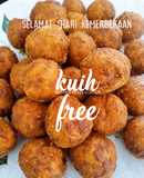 Kuih bebola keria gluten free - Melaka Bandar Bersejarah