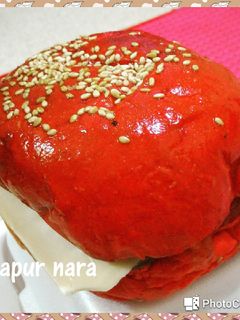 Foto resep Red Burger Sweety