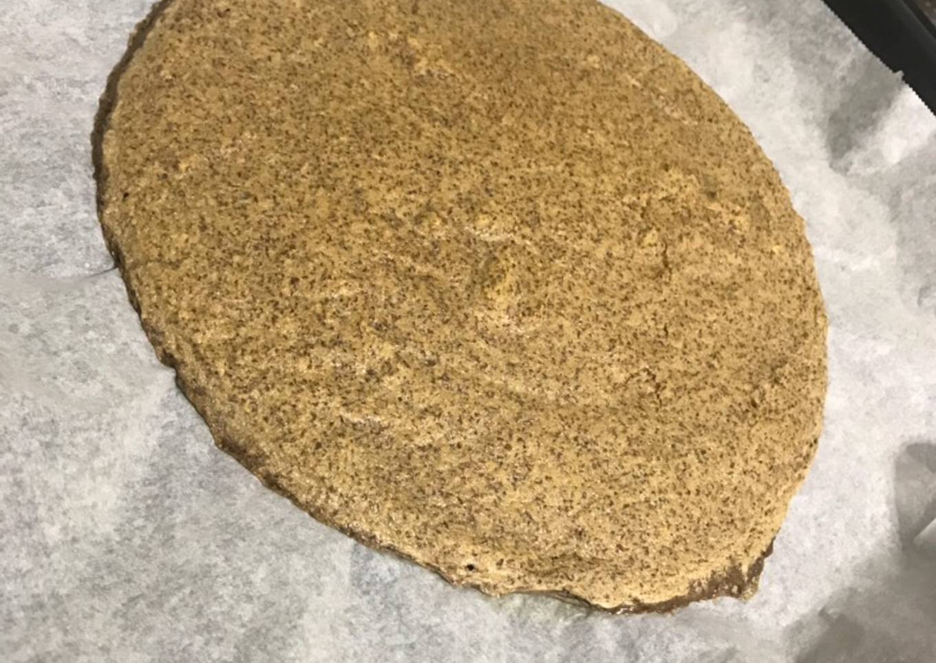 Base de lentejas para pizza