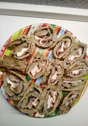 Foto di Girelle di carciofi con prosciutto cotto e sottilette 🎅⭐🎄