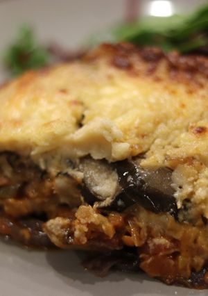 A picture of Vegetarian moussaka 🌿.