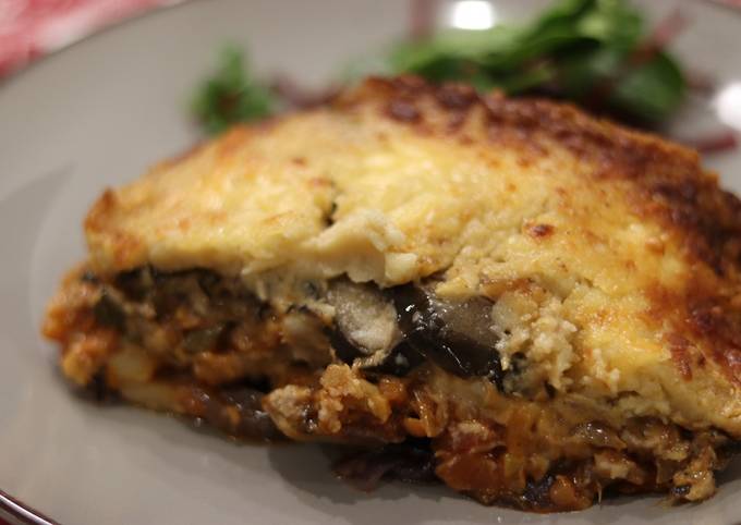 Vegetarian moussaka 🌿