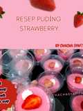 Puding cup strawberry