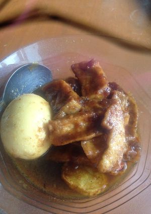 Foto resep Semur Tahu Telur Kentang Sederhana