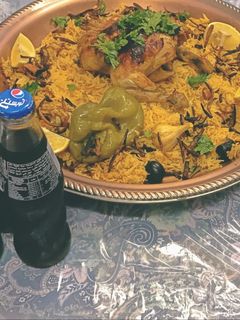 صورة لوصفة كبسة الدجاج