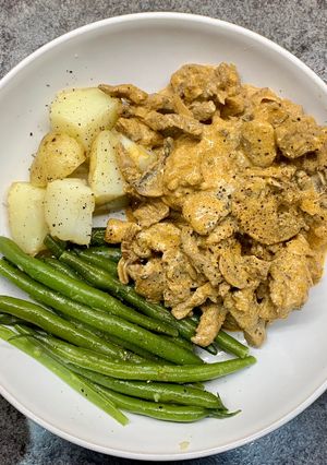 A picture of Quick Stroganoff #mycookbook.