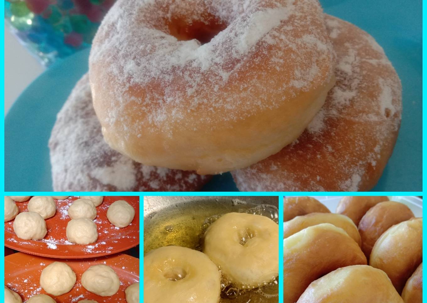 Donat empuk resep Icha Irawan