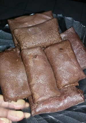 Foto resep Dadar gulung coklat vla nangka