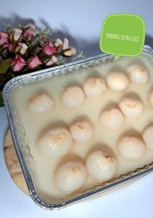 Foto resep Puding Sutra Leci Kuah