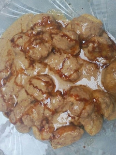 Foto resep Bakso tempe goreng bumbu kacang