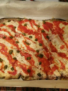 Una foto de Berenjepizza
