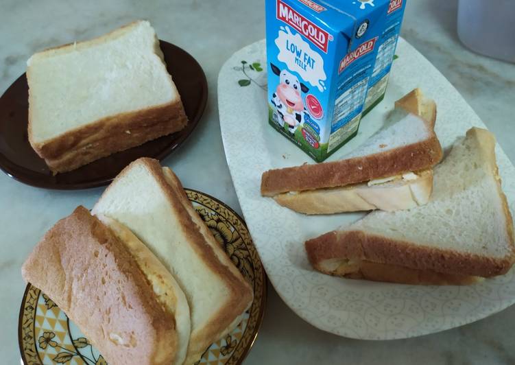 Langkah Mudah untuk Membuat Sandwich Telur Simple 1 Anti Gagal