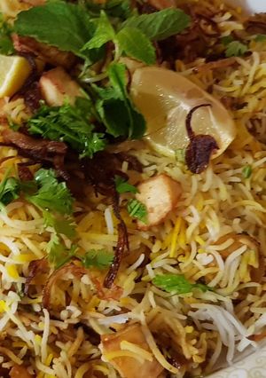 صورة لوصفة برياني روبيان 🦐